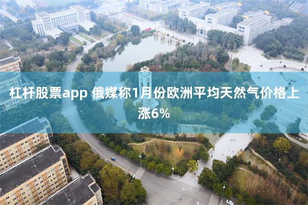 杠杆股票app 俄媒称1月份欧洲平均天然气价格上涨6%