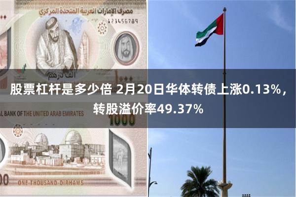 股票杠杆是多少倍 2月20日华体转债上涨0.13%，转股溢价率49.37%